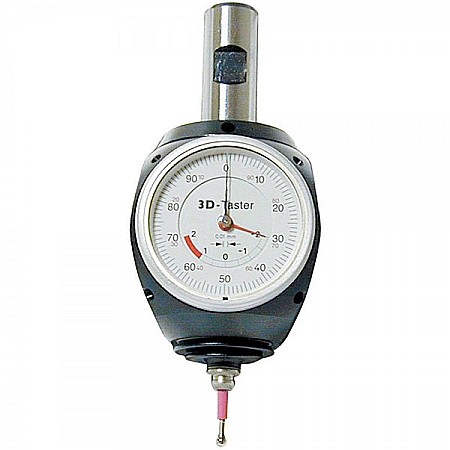 Dispozitive de centrare - Tester analogic de masurare si centrare pe 3 axe 3D cu ceas comparator Ø20