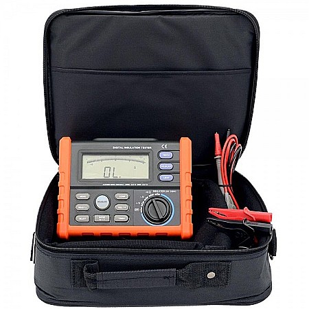Tester izolatie rezistenta 0.01MΩ - 100GΩ tensiune 250V - 2500V si Multimetru [2]