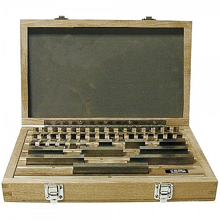 Cale etalon - Trusa set cale plan paralele din carbura 32 piese 1.005 - 50 mm clasa 1 DIN 861/I