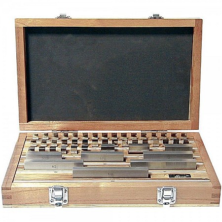 Cale etalon - Trusa set cale plan paralele din otel 32 piese 1.005 - 50 mm clasa 2 DIN 861/II