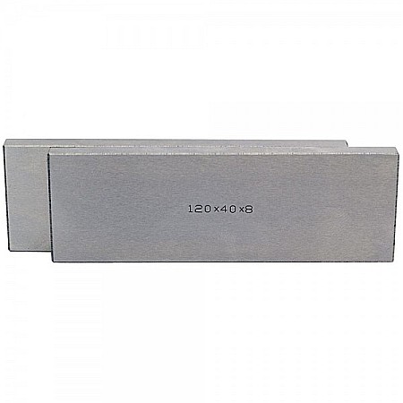 Trusa set cale plan paralele din otel pentru frezare 14 piese 160 x 8 mm inaltime 10 - 40 mm [3]