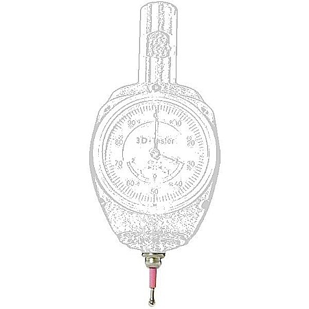 Dispozitive de centrare - Varf palpator 75 mm Ø8 mm pentru tester analogic de masurare si centrare pe 3 axe 3D