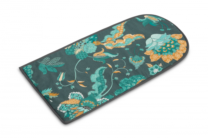 Baby nest, bumbac & catifea, design elegant (Paradise Emerald) [3]