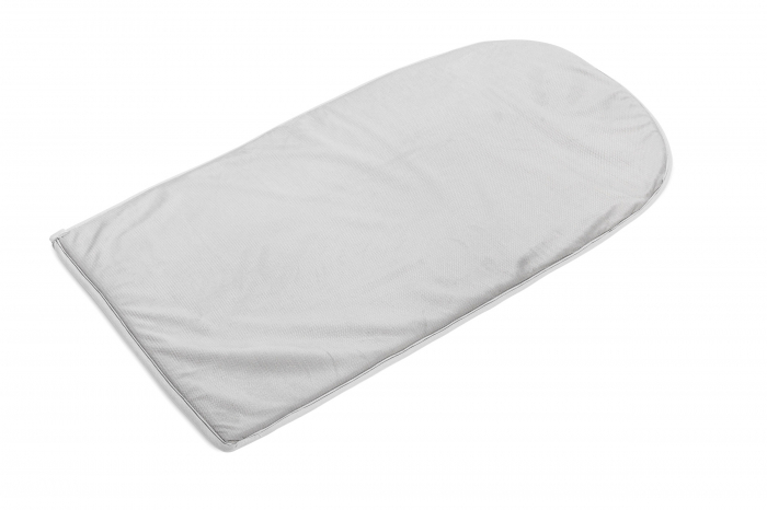 Baby nest, bumbac & catifea, gri/alb (Forest Adventure) [3]