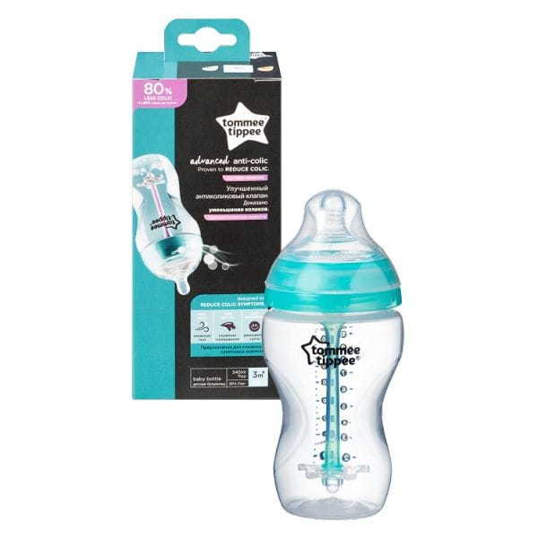 Biberon 0+ Tommee Tippee Advanced Anti-Colic Turquoise [1]