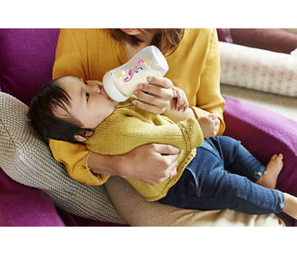 Biberon 1+ Natural Flamingo [5]