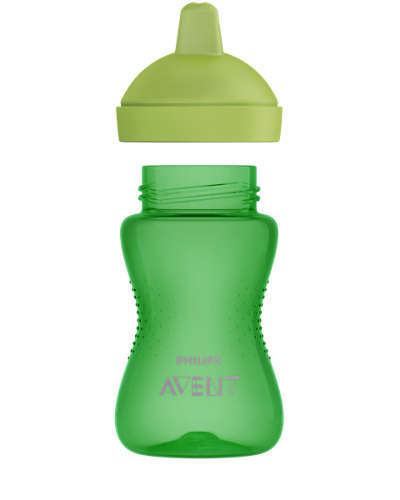 Cana cu tetina de formare dura 18+ Philips Avent Verde [3]