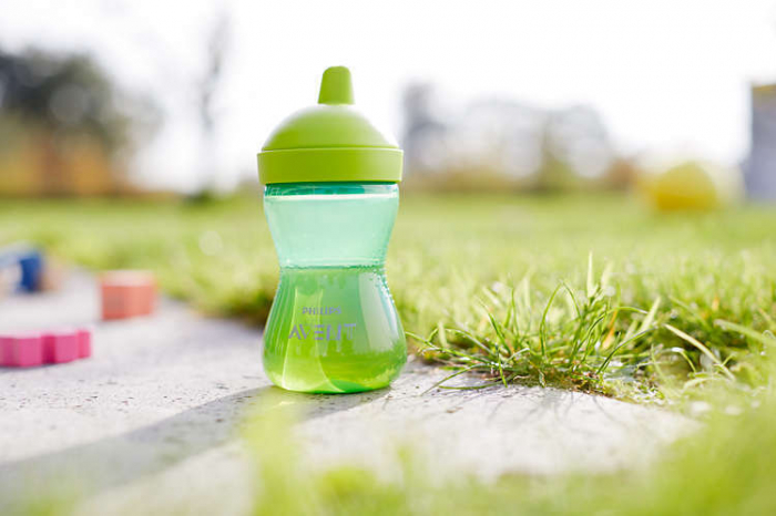 Cana cu tetina de formare dura 18+ Philips Avent Verde [5]