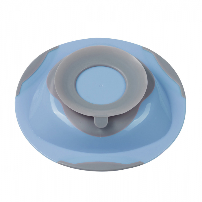 Castron cu ventuza de fixare 6+ (albastru) [2]