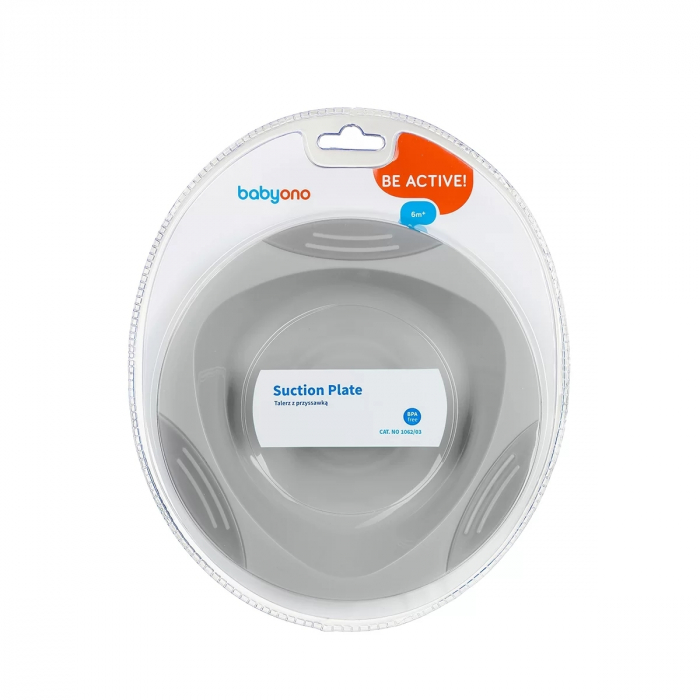 Castron cu ventuza de fixare 6+ (gri) [4]