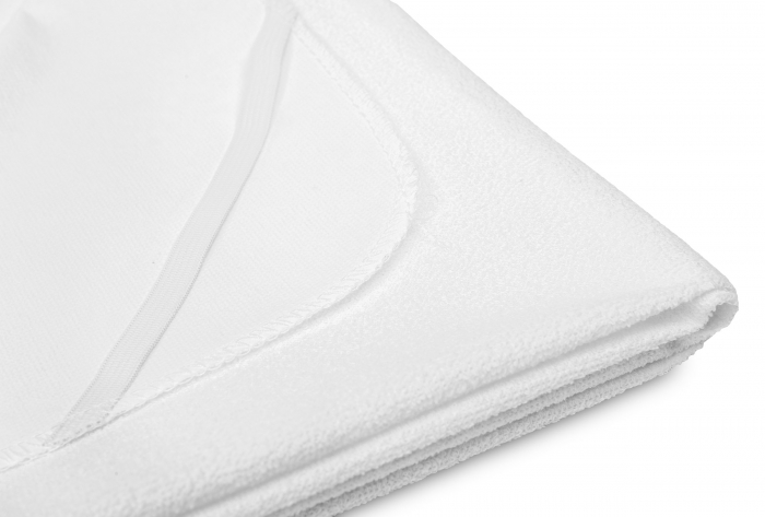 Cearsaf cauciucat cu elastic 70 x 140 (alb) [2]