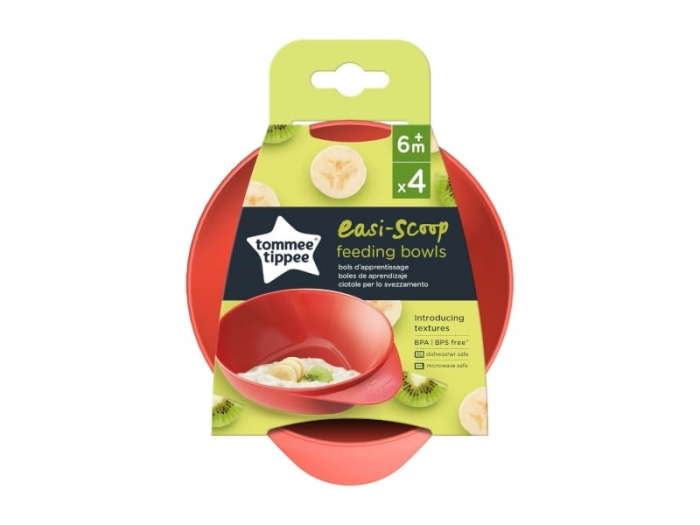 Set 4 castronele ergonomice 6+ Tommee Tippee Multicolor [3]