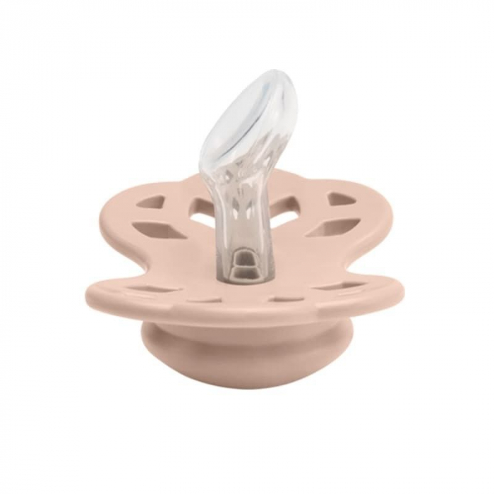 Suzeta BIBS Infinity 6+, Blush (marime M) [2]
