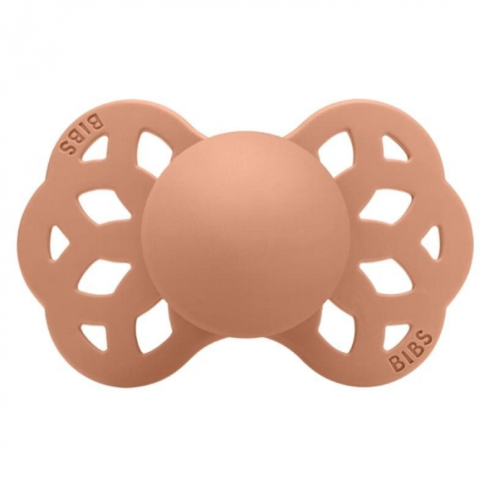 Suzeta BIBS Infinity 6+, Peach (marime M) [1]