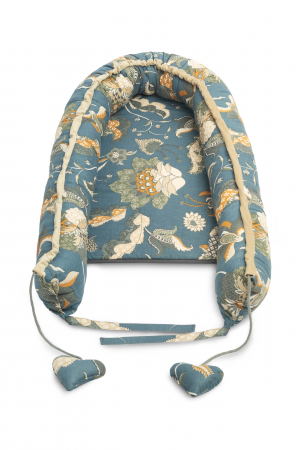 Baby nest, bumbac & catifea (Marocco Beige) [1]