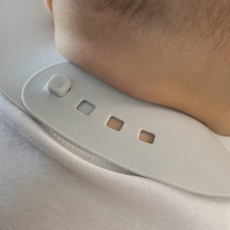 Baveta ajustabila din silicon 6+ (menta) [2]