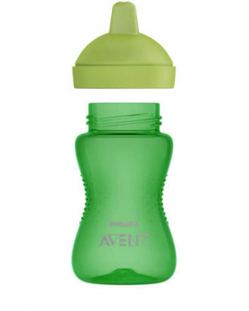 Cana cu tetina de formare dura 18+ Philips Avent Verde [2]