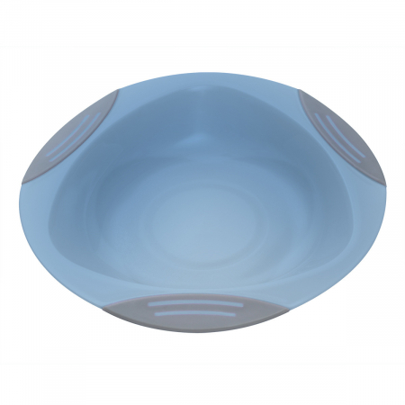 Castronele și tacâmuri - Castron cu ventuza de fixare 6+ (albastru)
