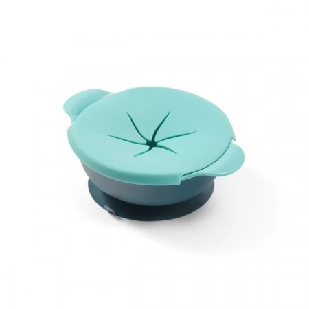 Castron cu ventuza si capac pentru gustari 6+ [1]