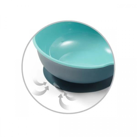 Castron cu ventuza si capac pentru gustari 6+ [4]