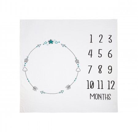 Covoraș foto - Covoras foto muselina 120 x 120 (Alb)