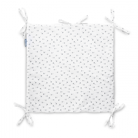 Organizator patut cu buzunare, bumbac waffle (gri) [2]