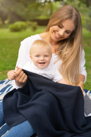 Paturica impletita 100% bumbac (BEJ) [5]