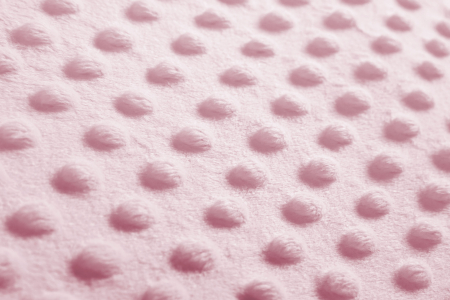 Paturica nou-nascut de infasat, cone wrap nest, bumbac minky, reversibila (roz cu iepurasi) [2]