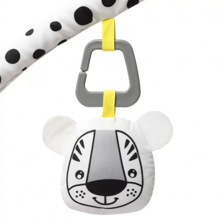 Saltea covoras interactiva si educationala (alb/negru/rosu) [3]