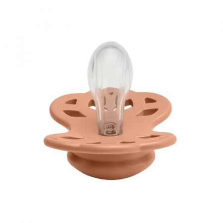 Suzeta BIBS Infinity 6+, Peach (marime M) [1]