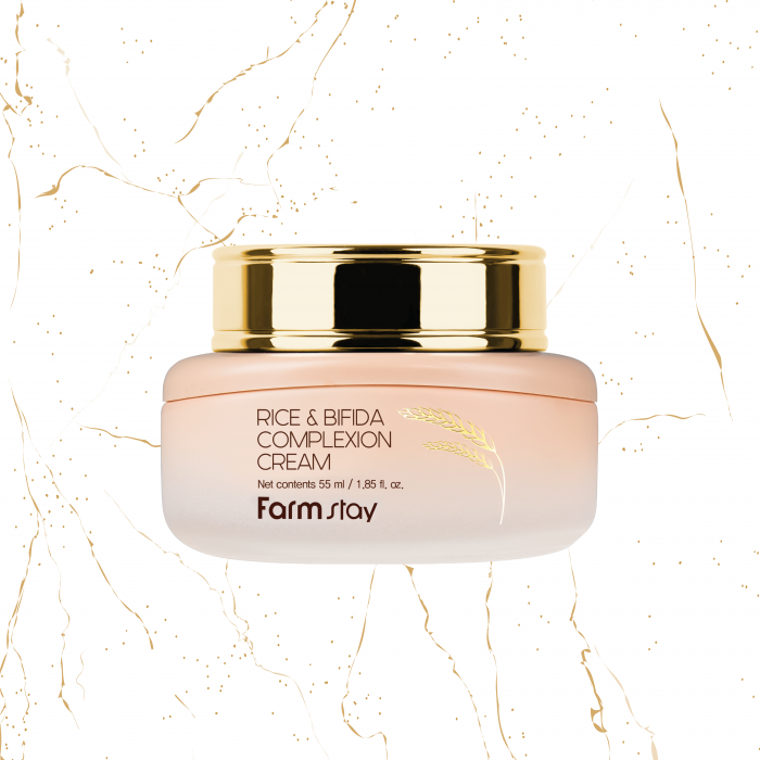 Crema de fata antirid Farmstay Rice & Bifida Complexion, 55 ml [1]
