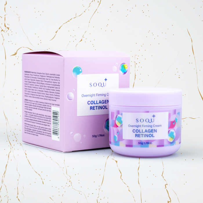 Crema de noapte pentru fermitate SOQU Collagen Retinol Overnight Firming, 50 g [2]