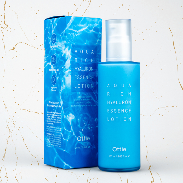 Esenta de hidratare pentru fata Ottie Aqua Rich Hyaluron, 120 ml [2]