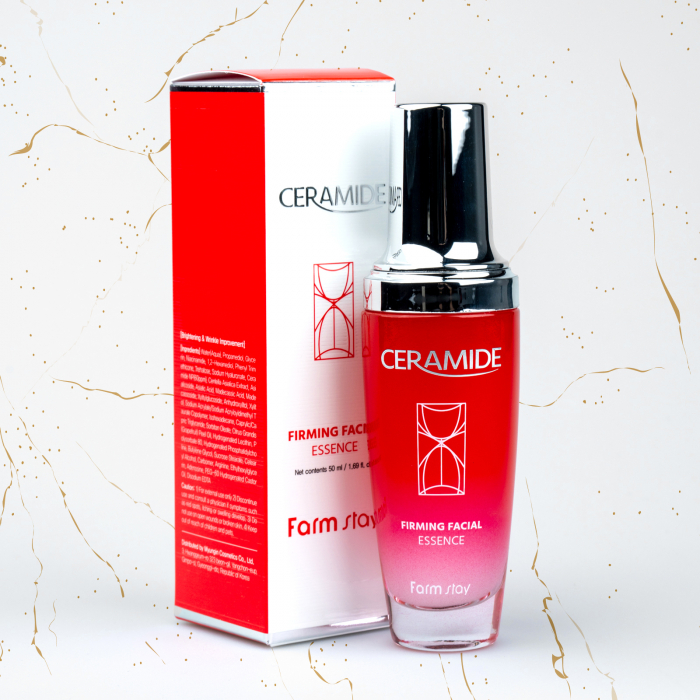 Esenta pentru fermitate faciala Farmstay Ceramide Firming, 50 ml [2]