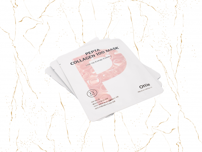 Masca de fata cu colagen Ottie Pepta Collagen 100, 25ml [2]