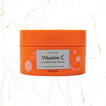Creme coreene - Crema de fata cu vitamina C SOQU Vitamin C Illuminating, 70 g