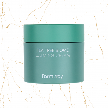 Creme coreene - Crema de fata Farmstay Tea Tree Biome Calming, 80 ml