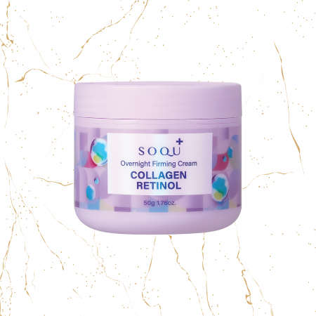 Creme coreene - Crema de noapte pentru fermitate SOQU Collagen Retinol Overnight Firming, 50 g