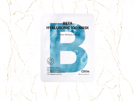 Masti coreene & Patch-uri ochi coreene - Masca de fata cu acid hialuronic Ottie Beta Hyaluronic 100, 25ml