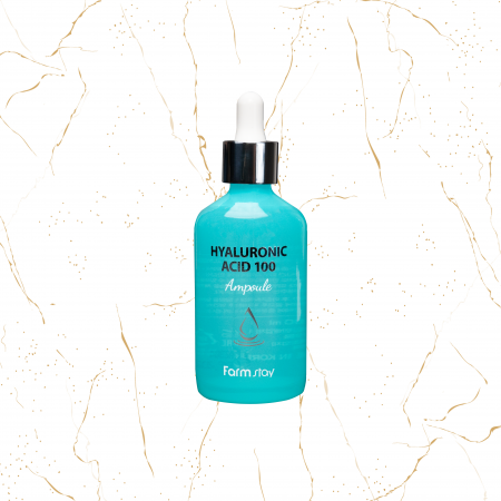 Seruri coreene - Ser de fata cu acid hialuronic Farmstay Hyaluronic acid, 100ml