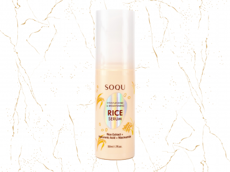 Seruri coreene - Ser de fata hidratant cu orez SOQU Moisturing & Brightening, 50 ml