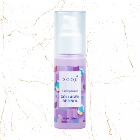 Seruri coreene - Ser de fata pentru fermitate SOQU Collagen Retinol Firming, 50 ml