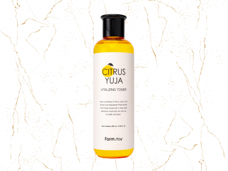 Toner de fata  cu citrice Yuja Farmstay Citrus Yuja Vitalizing, 280ml