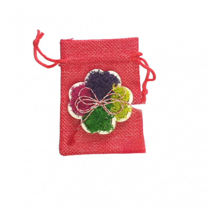 Martisor cu licheni - trifoi cu 4 foi [2]