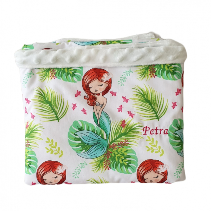 Paturica personalizata cu sirena [2]