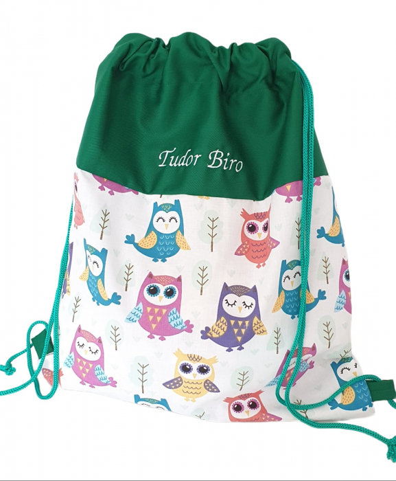 Rucsac cresa/gradinita bufnite colorate [2]