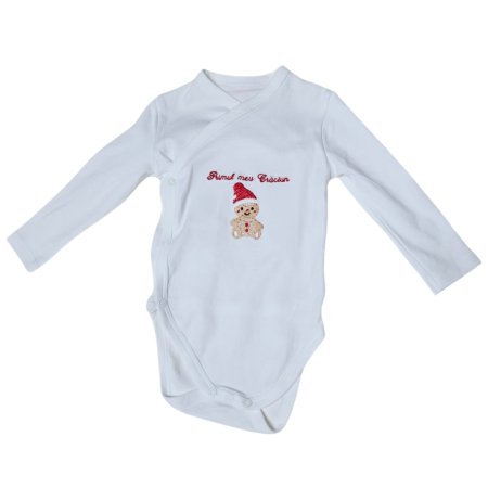 Body de Craciun omulet de turta dulce – Primul meu Craciun [1]