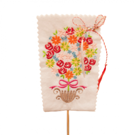 Martisoare - Martisor - cos cu flori