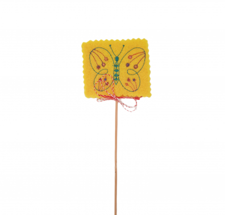 Martisoare - Martisor brodat fluture