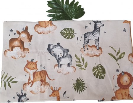 Paturica personalizata Safari- leu, girafa, elefant [1]